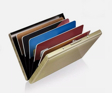 Load image into Gallery viewer, Stainless Steel Credit Card Case