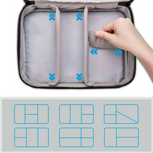 Load image into Gallery viewer, Waterproof Travel Storage Bag Electronics USB Charger Case Data Cable Organizer