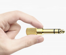 Load image into Gallery viewer, Headphone Jack Adapter Plug 3.5mm Female to 6.35mm Male