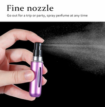 Load image into Gallery viewer, Travel Mini Refillable Perfume Atomizer Bottle 5ML