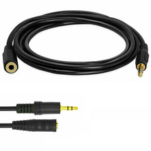 Load image into Gallery viewer, AUX 3.5mm Cable Extension Stereo Audio Output Headphone Cord 1.5m