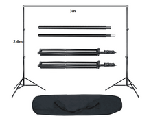 Load image into Gallery viewer, Background Support Stand Adjustable 2.6m x 3m