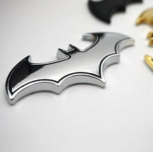 Load image into Gallery viewer, Metal 3D Bat Logo Car Sticker Batman Emblem Badge Car Tail Decor
