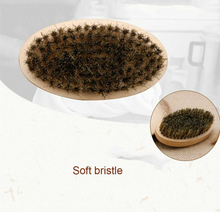 Load image into Gallery viewer, 3 in 1 Beard Care Kit Set For Men Shaving Scissors Comb Facial Hair Brush Wood