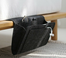 Load image into Gallery viewer, Storage Bag Bedside Hanging Storage Pockets Bedside Organizer