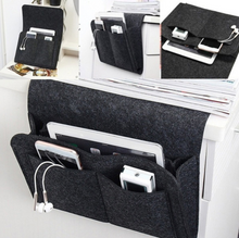 Load image into Gallery viewer, Storage Bag Bedside Hanging Storage Pockets Bedside Organizer