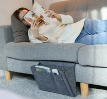 Load image into Gallery viewer, Storage Bag Bedside Hanging Storage Pockets Bedside Organizer