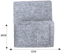 Load image into Gallery viewer, Storage Bag Bedside Hanging Storage Pockets Bedside Organizer