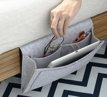 Load image into Gallery viewer, Storage Bag Bedside Hanging Storage Pockets Bedside Organizer