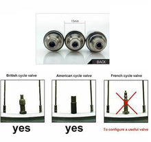 Load image into Gallery viewer, 2PCS LED Tyre Wheel Valve Cap Light Waterproof Car Bicycle Motorcycle