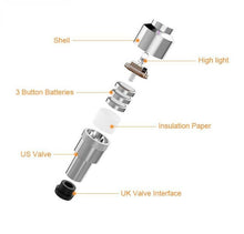 Load image into Gallery viewer, 2PCS LED Tyre Wheel Valve Cap Light Waterproof Car Bicycle Motorcycle