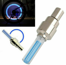 Load image into Gallery viewer, 2PCS LED Tyre Wheel Valve Cap Light Waterproof Car Bicycle Motorcycle
