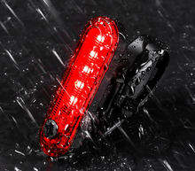 Load image into Gallery viewer, USB Rechargeable Rear Bike Light