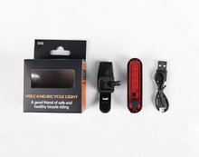 Load image into Gallery viewer, USB Rechargeable Rear Bike Light