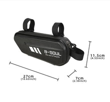 Load image into Gallery viewer, Bicycle Triangle Bag Waterproof Hard Shell Mountain Bike Top Bag