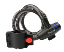 Load image into Gallery viewer, Bicycle Bike Cycle Spiral Steel Cable Lock