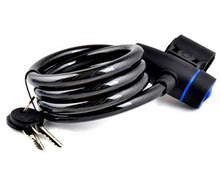 Load image into Gallery viewer, Bicycle Bike Cycle Spiral Steel Cable Lock