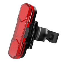 Load image into Gallery viewer, Red Rechargeable Bike Tail Light USB