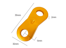 Load image into Gallery viewer, Aluminium Rope Tensioner Cord Adjuster 5PCS