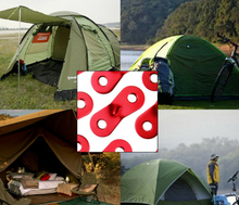 Load image into Gallery viewer, Aluminium Rope Tensioner Cord Adjuster 5PCS