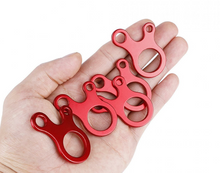 Load image into Gallery viewer, Quick Knot Cord Rope Tensioner Hook Wind Rope Buckle 5PCS