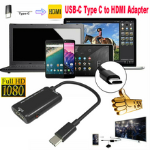 Load image into Gallery viewer, Type C to HDMI Adapter Converter USB 3.1 TV Cable For Android Phone Tablet