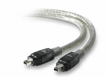 Load image into Gallery viewer, FireWire 1394 Male to Male Cable 4P to 4P