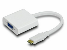 Load image into Gallery viewer, Mini HDMI to VGA Adaptor Male to Female