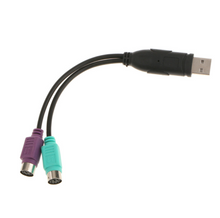 Load image into Gallery viewer, USB to PS2 Cable Adapter