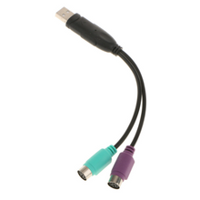 Load image into Gallery viewer, USB to PS2 Cable Adapter