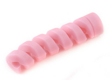Load image into Gallery viewer, 4pcs Spiral Cable Cord USB Charger Saver Cover Protector Pink