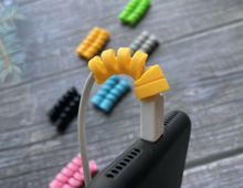 Load image into Gallery viewer, 4pcs Spiral Cable Cord USB Charger Saver Cover Protector