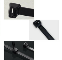 Load image into Gallery viewer, 100pcs Self-Locking Plastic Cable Ties Wrap Wire Cord Zip Tie Strap