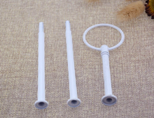 Load image into Gallery viewer, 3 Layers Cake Cupcake Plate Stand Handle Fitting Hardware Wedding Party Supply White