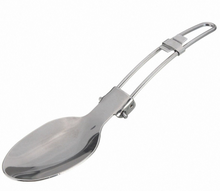 Load image into Gallery viewer, Camping Travel Picnic Foldable Stainless Steel Cutlery 3PCS