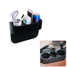 Load image into Gallery viewer, Car Seat Side Storage Box Drink Cup Phone Holder Organizer