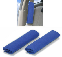 Load image into Gallery viewer, Universal Soft Plush Car Seat Belt Cover SeatBelt Shoulder Guard Protective Pad 2PCS