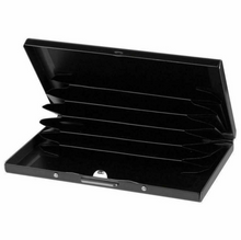 Load image into Gallery viewer, Stainless Steel Credit Card Case Black