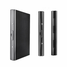 Load image into Gallery viewer, Stainless Steel Credit Card Case Black