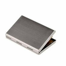 Load image into Gallery viewer, Stainless Steel Credit Card Case Silver