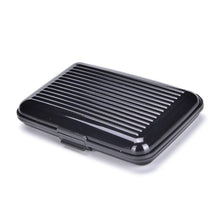Load image into Gallery viewer, Business Aluminum ID Credit Card Case Holder Black