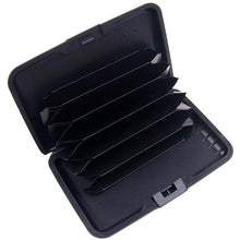 Load image into Gallery viewer, Business Aluminum ID Credit Card Case Holder Black