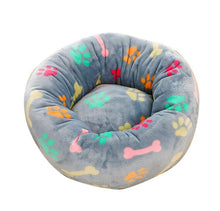 Load image into Gallery viewer, Round Warm Kennel Soft Pet Sofa
