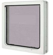 Load image into Gallery viewer, Pet Gate Dog Cat 4 Way Security Lock Flap Door L
