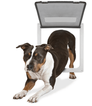 Load image into Gallery viewer, Pet Gate Dog Cat 4 Way Security Lock Flap Door L