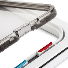 Load image into Gallery viewer, Pet Gate Dog Cat 4 Way Security Lock Flap Door L