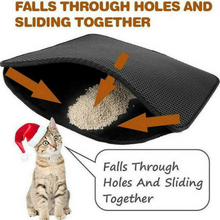 Load image into Gallery viewer, Pet Cat Double Layer Cat Litter Mat