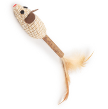Load image into Gallery viewer, Cat Feather Mouse Catnip Cat Toy