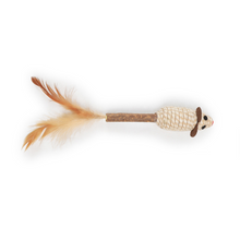 Load image into Gallery viewer, Cat Feather Mouse Catnip Cat Toy