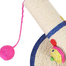 Load image into Gallery viewer, Cat Scratch Tree Kitten Scratching Pole Stand With Toy Ball